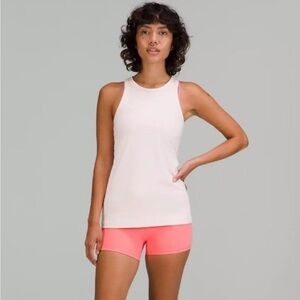 LULULEMON Align Hip-Length Racerback Tank Top, Strawberry Milkshake, Size 6, NWT